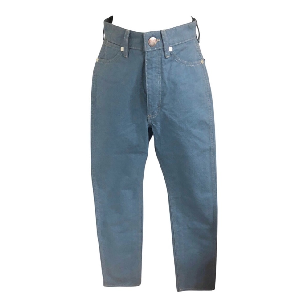 Wrangler Blue Ankle Cropped Jeans